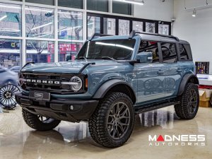 Ford Bronco Custom Wheels - HF6-4 by Vossen - Matte Gunmetal